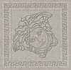 Плитка Versace Greek Tozzetto Grigio 12.5x12.5 см, поверхность матовая, рельефная