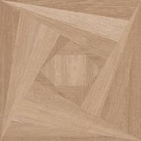 Плитка Versace Leatherwood Caroussel Honey Nat R 60x60 см, поверхность матовая