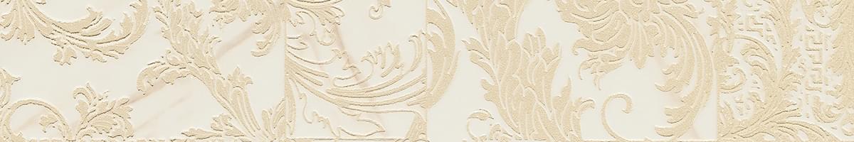 Versace Marble Fascia Patchwork Bianco 9.8x58.5