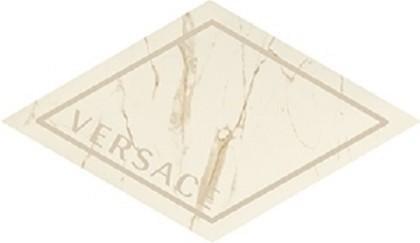 Versace Marble Firme Mosaico T3 Bianco 5.4x9.3