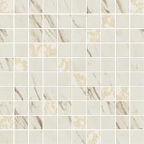 Плитка Versace Marble Mos T100 Dec Bianco 29.1x29.1 см, поверхность полированная