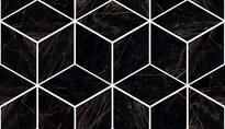 Плитка Versace Marble Mosaico T3 Nero 17x29.1 см, поверхность полированная