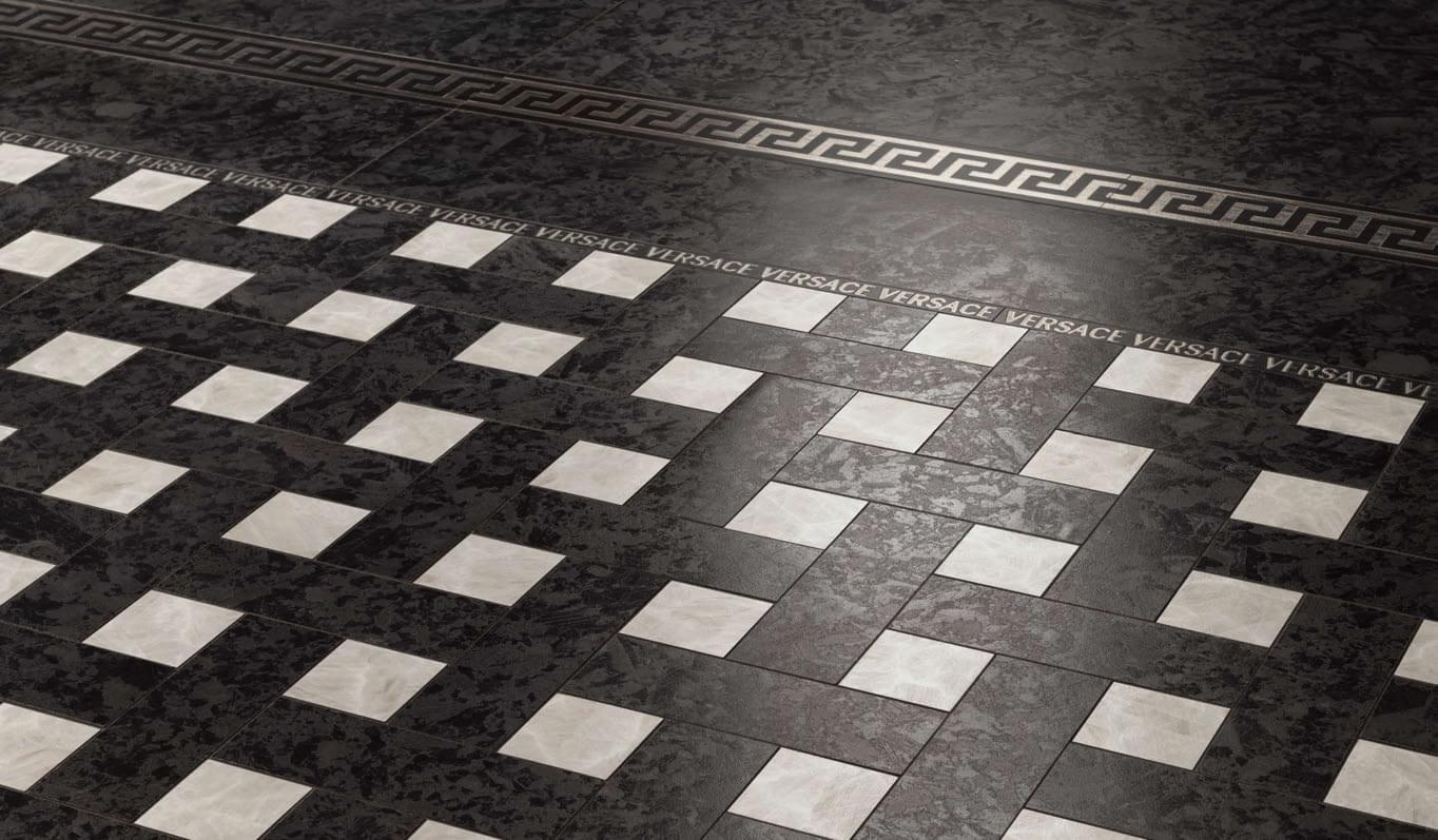 керамогранит фабрики Versace коллекция Meteorite