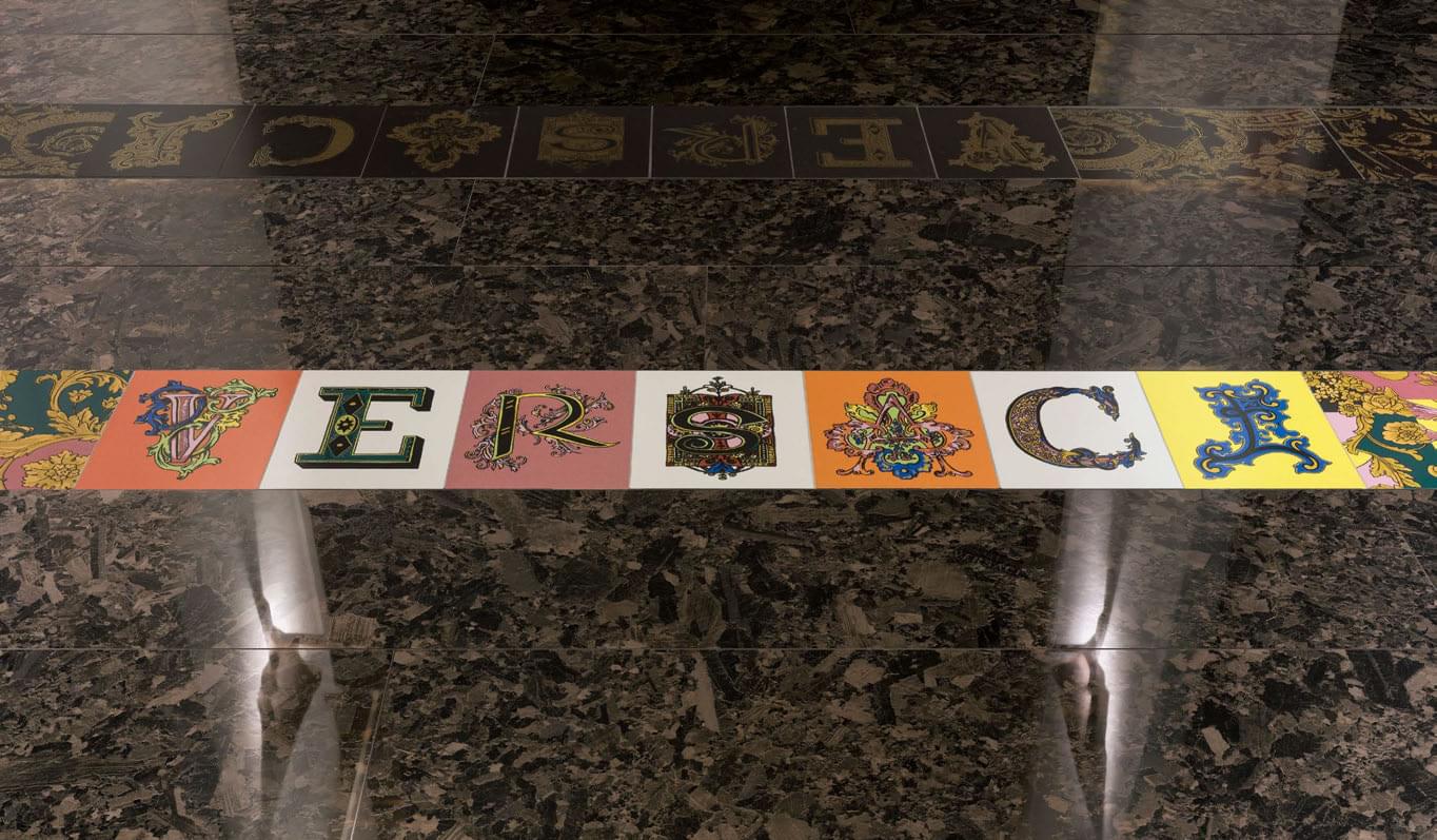 керамогранит фабрики Versace коллекция Meteorite