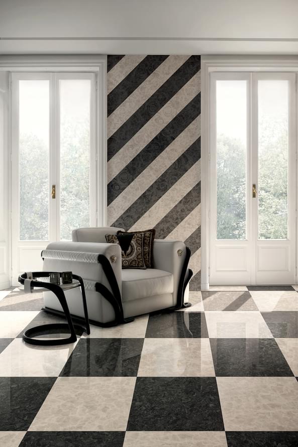 керамогранит фабрики Versace коллекция Meteorite