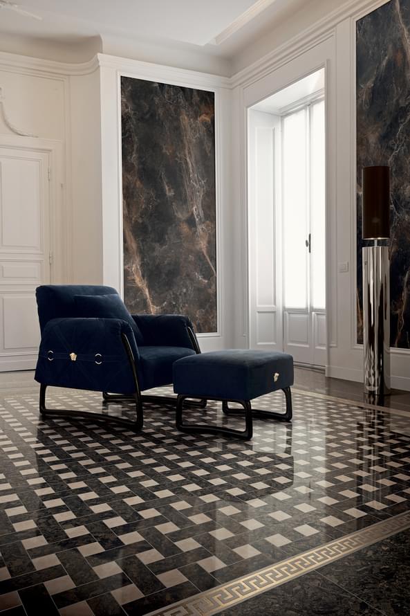 керамогранит фабрики Versace коллекция Meteorite