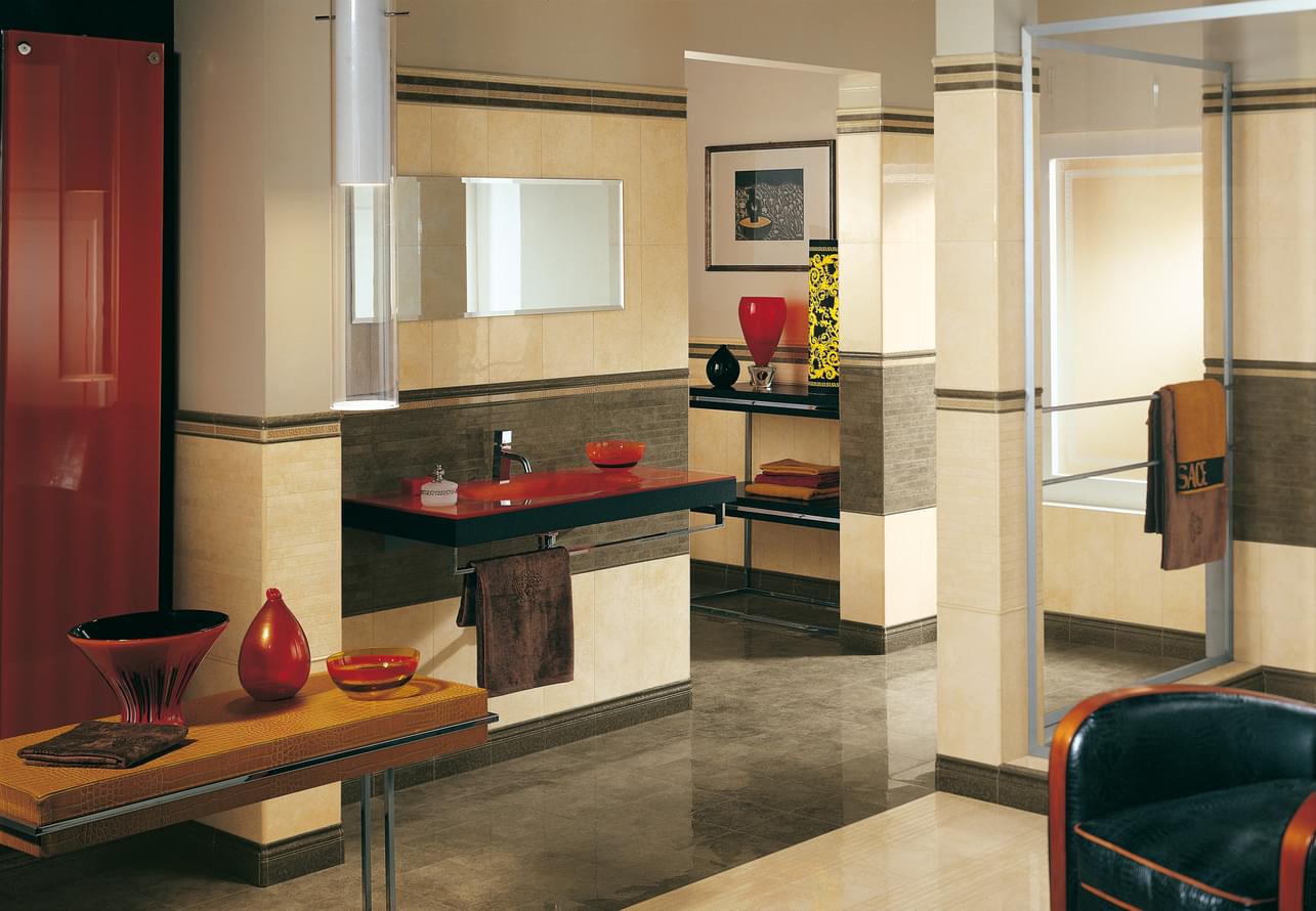 керамогранит фабрики Versace коллекция Palace Gold