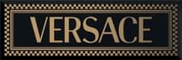 Плитка Versace Solid Gold Firma Black 20x60 см, поверхность глянец