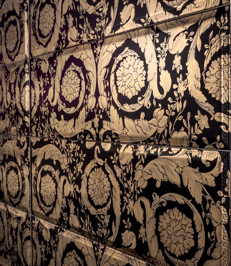 керамика фабрики Versace коллекция Solid Gold