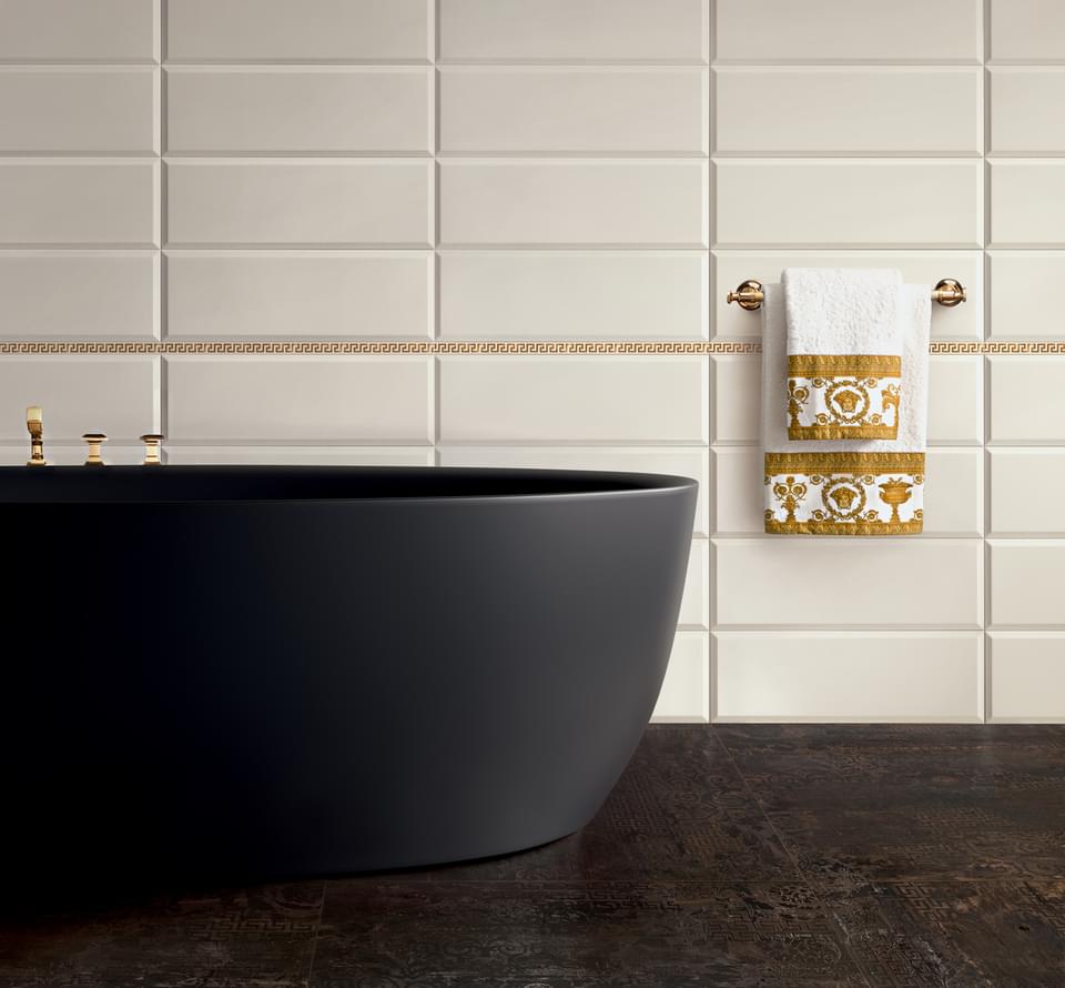 керамика фабрики Versace коллекция Solid Gold