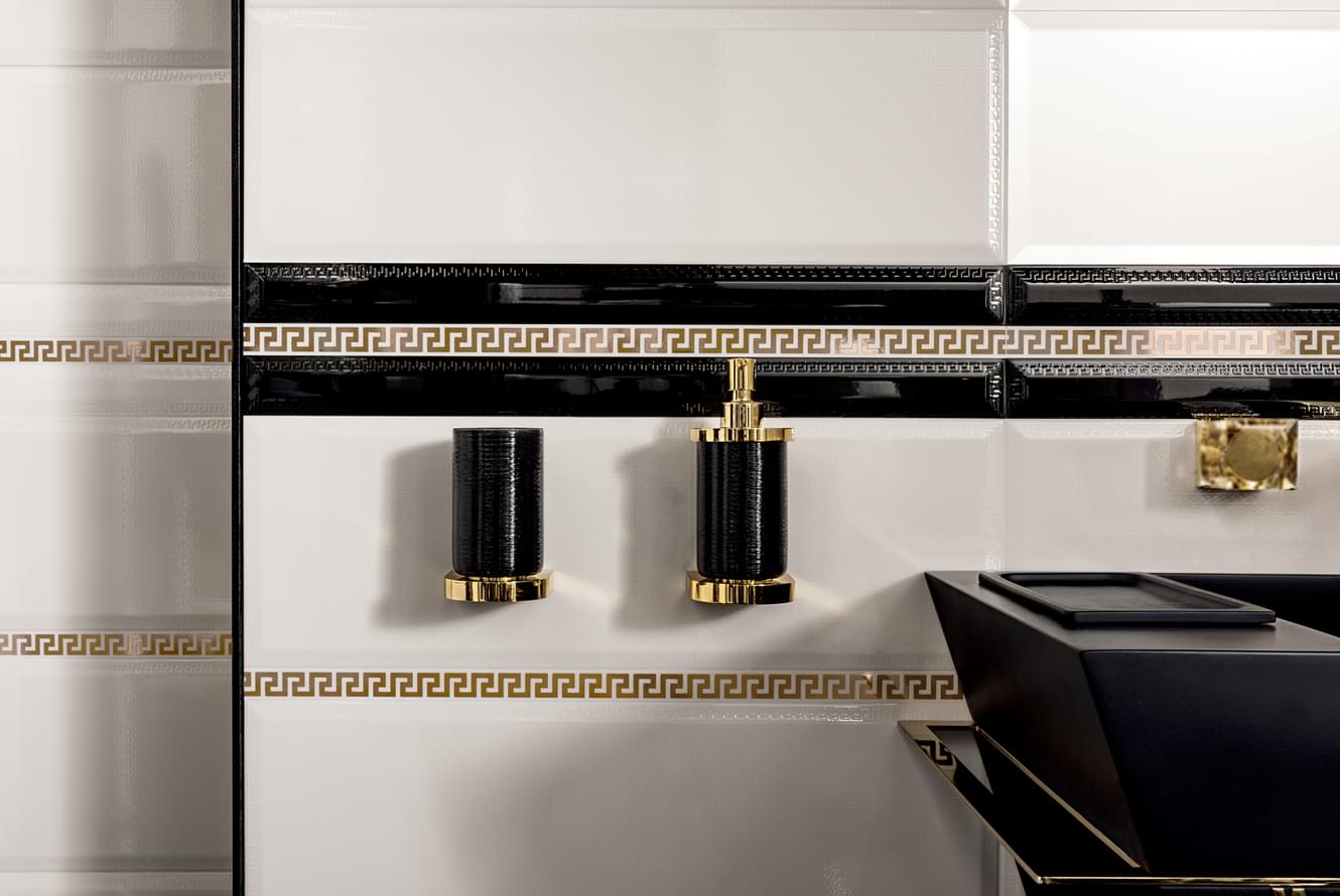 керамика фабрики Versace коллекция Solid Gold