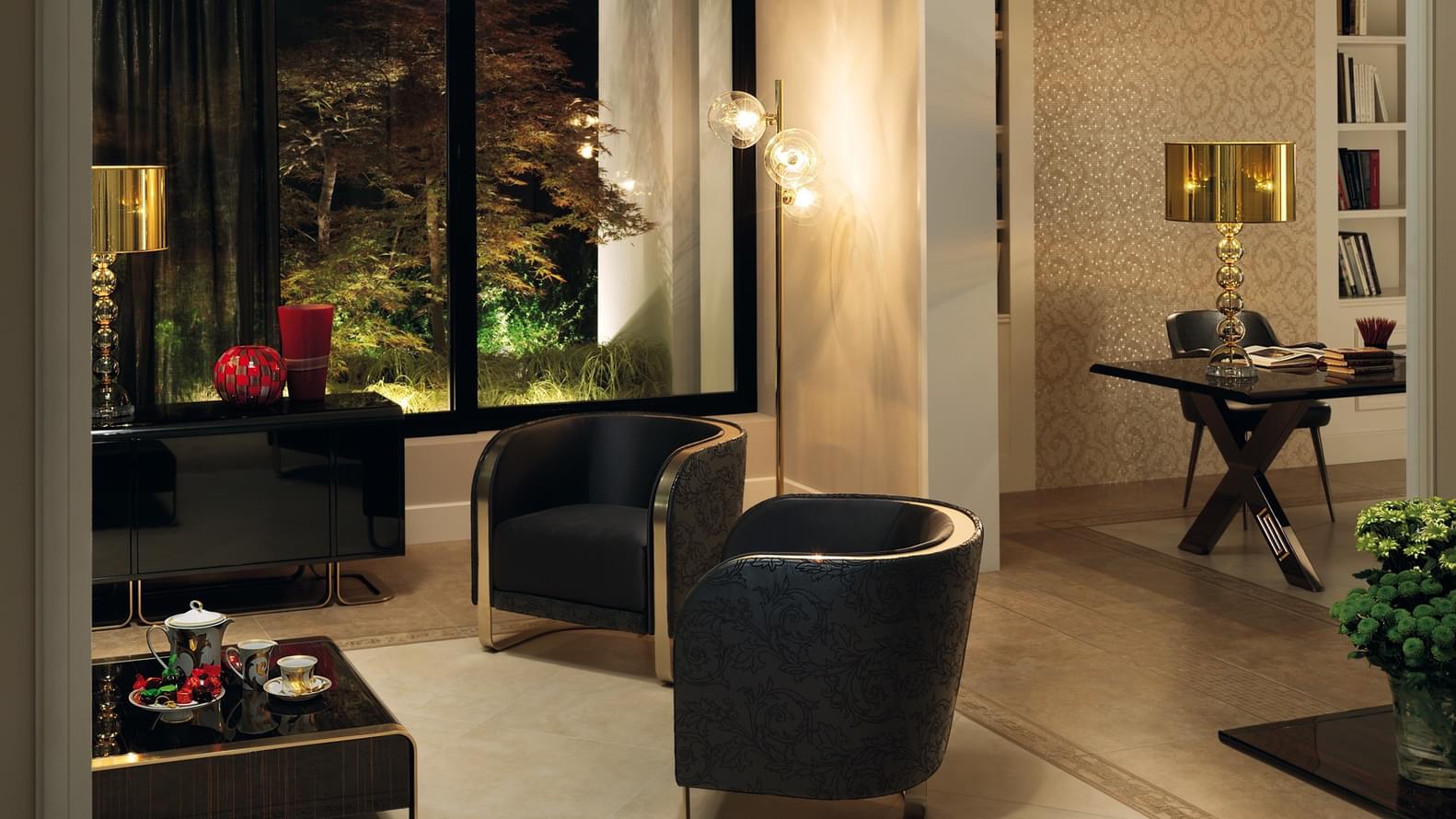 керамика фабрики Versace коллекция Vanitas