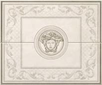Плитка Versace Venere Composizione Bianco 50x60 см, поверхность глянец, рельефная
