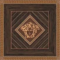 Плитка Versace Villa Rosone Ziricote Marrone-Oro Naturale 117.2x117.2 см, поверхность матовая