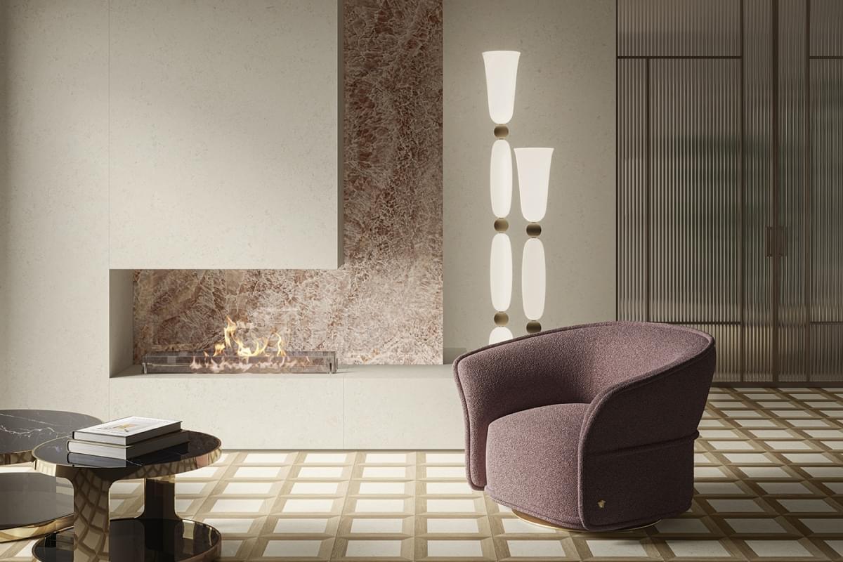 керамогранит фабрики Versace коллекция Vstone