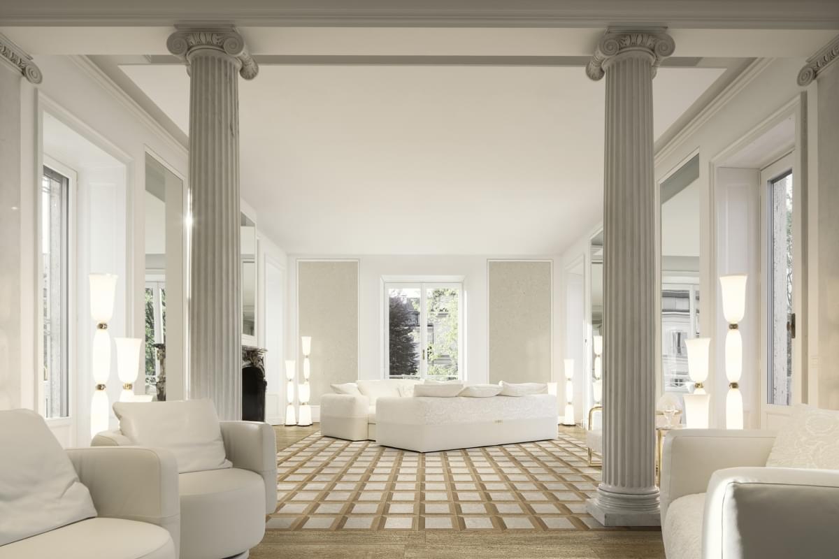 керамогранит фабрики Versace коллекция Vstone