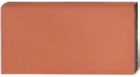 Плитка Via Standard Issue Sockel 13 Orange 12x20 см, поверхность матовая