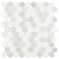 Плитка Vidrepur Antideslizante Hex 100/Niebla Gris Claro 30.7x31.7 см, поверхность глянец