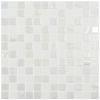 Плитка Vidrepur Astra White 31.7x31.7 см, поверхность глянец, рельефная