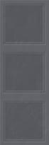 Плитка Villeroy Boch Jardin Grey Boiserie Decor Matt Rect 40x120 см, поверхность матовая, рельефная