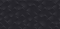 Плитка Villeroy Boch Monochrome Magic Черный Декор Глянцевый 30x60 см, поверхность матовая