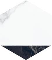 Плитка Villeroy Boch Nocturne White Decor Full Lappato Rect 20x23 см, поверхность полированная