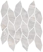 Плитка Villeroy Boch Timbre Grey Full Lappato Rect Mosaico 26x32 см, поверхность полированная