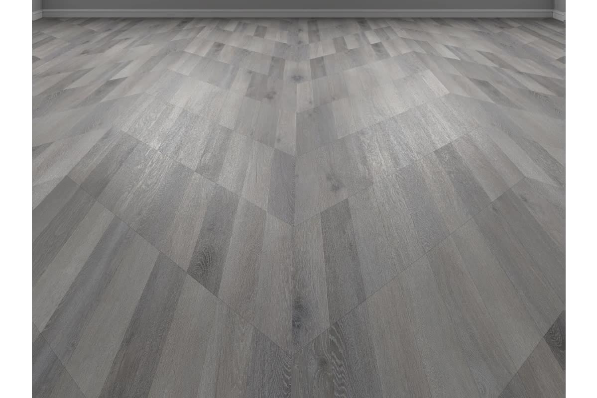 Vinilam Parquet Chevron Glue Шеврон Легран 11.5x69 см, поверхность нет, рельефная
