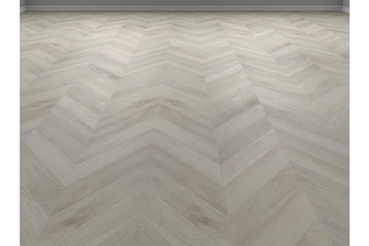 Vinilam Parquet Chevron Glue Шеврон Сезар 11.5x69 см, поверхность нет, рельефная