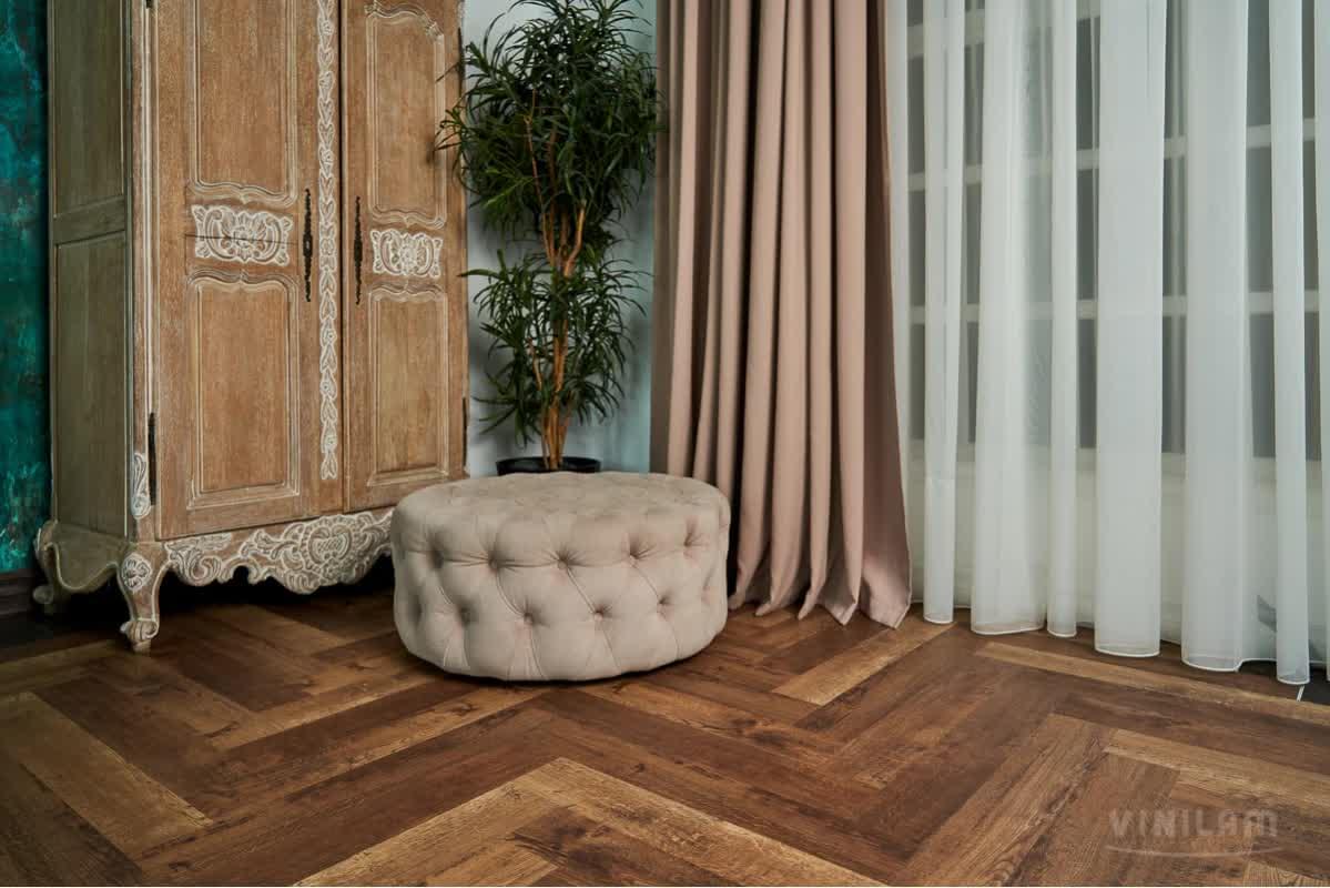 SPC фабрики Vinilam коллекция Parquet Herringbone