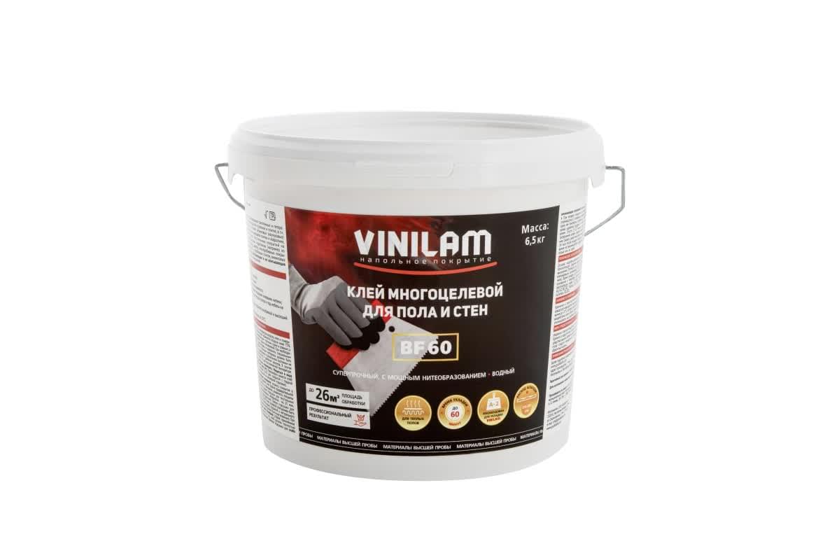 Vinilam Сопутствующие Товары Клей Bf60 6.5 кг Для Впитывающих И Невпитывающих Поверхностей  клей поверхность 