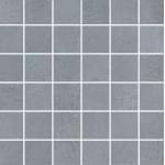 Плитка VitrA Beton X Dark Grey Cut Mosaic 30x30 см, поверхность матовая