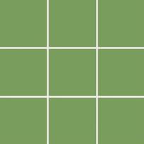 Плитка VitrA Color Ral 1105050 Green Glossy Nn 10x10 30x30 см, поверхность глянец