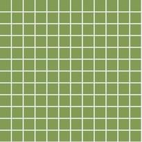 Плитка VitrA Color Ral 1105050 Green Matt Nn 2.5x2.5 30x30 см, поверхность матовая