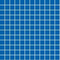 Плитка VitrA Color Ral 2603035 Aqua Blue Glossy Dm 2.5x2.5 30x30 см, поверхность глянец