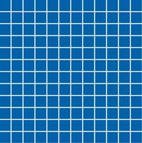 Плитка VitrA Color Ral 2603035 Aqua Blue Matt Dm 2.5x2.5 30x30 см, поверхность матовая