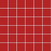 Плитка VitrA Color Ral 3000 Red Glossy Dm 5x5 30x30 см, поверхность глянец