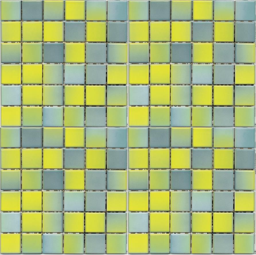 VitrA Colorline Yellow-Blue Mix 4 Glossy Dm 2.5x2.5 30x30