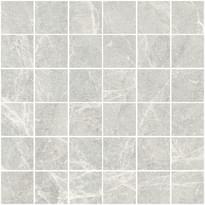 Плитка VitrA Marmostone Мозаика Светло-Серый Лаппато 5x5 30x30 см, поверхность полуполированная