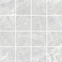 Плитка VitrA Marmostone Мозаика Светло-Серый Лаппато 7.5x7.5 30x30 см, поверхность полуполированная