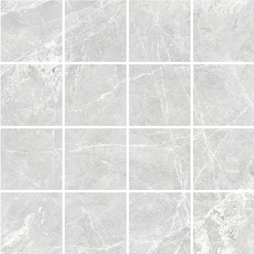 VitrA Marmostone Мозаика Светло-Серый Лаппато 7.5x7.5 30x30