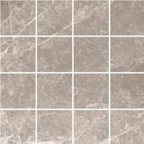 Плитка VitrA Marmostone Мозаика Темный Греж Лаппато 7.5x7.5 30x30 см, поверхность полуполированная