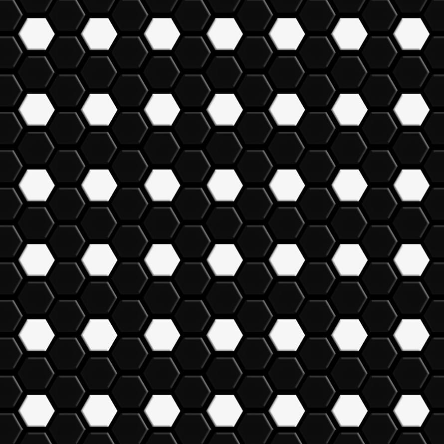 VitrA Miniworx Black Mix Matt Nn 2.5x2.5 30x30