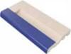 Плитка VitrA Pool Ral 2307015 Blue Edge Left End With Finger Grip Matt 12.5x25 см, поверхность матовая, рельефная