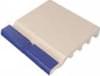 Плитка VitrA Pool Ral 2307015 Blue Edge With Finger Grip And Outlet Slope Glossy 25x25 см, поверхность глянец, рельефная