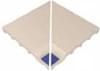 Плитка VitrA Pool Ral 2307015 Blue Edge With Finger Grip Internal Corner Glossy 23Mm 25x25 см, поверхность глянец