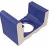 Плитка VitrA Pool Ral 2307015 Blue High Water Level Overflow Half Narrow Channel With Outlet Glossy 12.5x25 см, поверхность глянец
