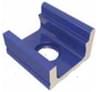 Плитка VitrA Pool Ral 2307015 Blue High Water Level Overflow Narrow Channel With Outlet Glossy 12.5x25 см, поверхность глянец