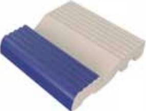 VitrA Pool Ral 5002 Cobalt Blue Half Edge With Finger Grip Glossy 12.5x12.5