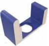 Плитка VitrA Pool Ral 5002 Cobalt Blue High Water Level Overflow Half Wide Channel With Outlet Glossy 12.5x25 см, поверхность глянец